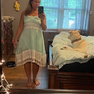 CHICWISH | Got A Date mint lace dress